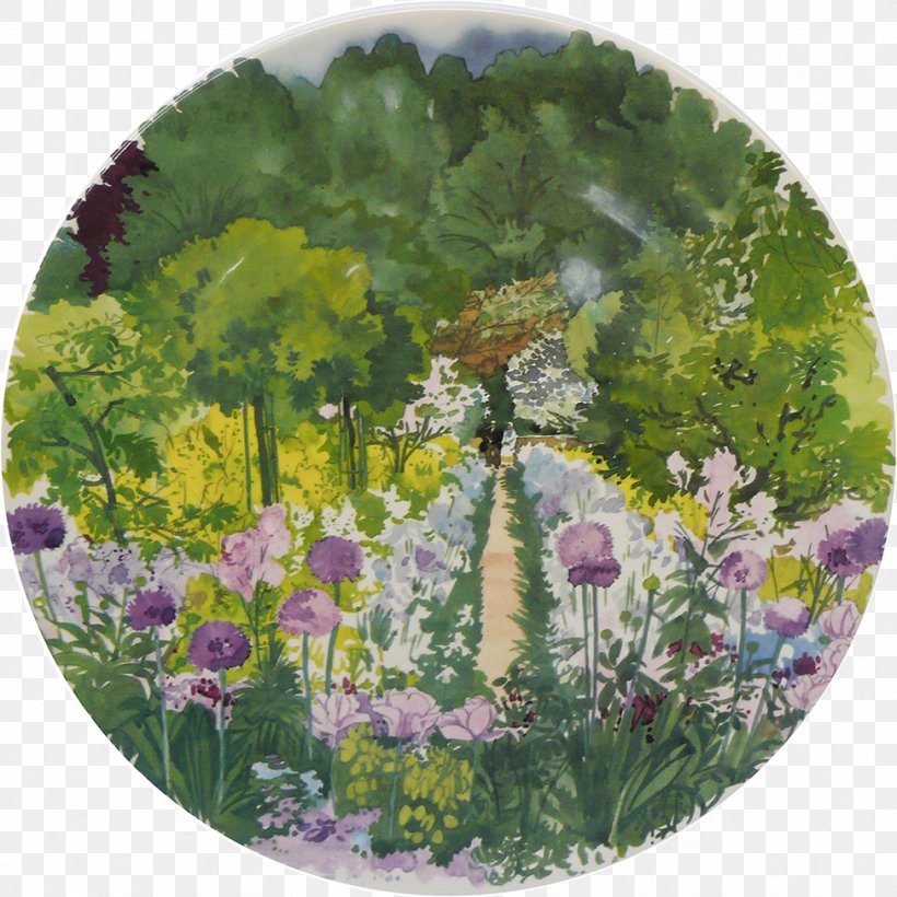 Giverny Faïencerie De Gien Paris Plate, PNG, 974x974px, Giverny, Claude Monet, Color, Faience, Flower Download Free