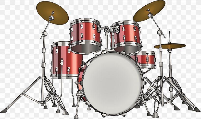 Drums Musical Instruments Percussion Vector Graphics, PNG, 7005x4155px, Watercolor, Cartoon, Flower, Frame, Heart Download Free