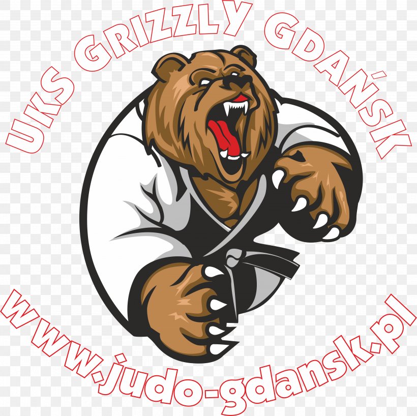 KLUB JUDO GRIZZLY GDAŃSK Sports Association Polski Związek Judo Jujutsu, PNG, 4829x4819px, Judo, Carnivoran, Cat Like Mammal, Coach, Dan Download Free