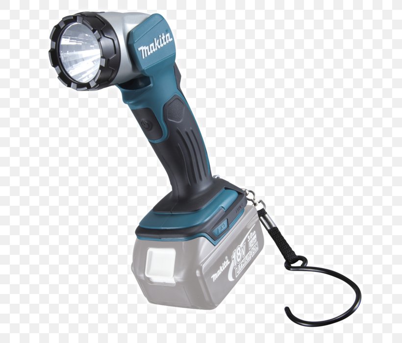 Makita 14.4/18V LED Torch Skin DML802 Flashlight Makita DML801 LED Lamp, PNG, 700x700px, Light, Cordless, Flashlight, Hardware, Lamp Download Free