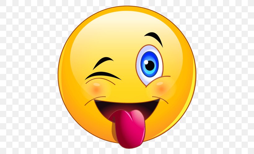 Smiley Humour Emoticon Emoji, PNG, 500x500px, Smiley, Emoji, Emoticon, Facial Expression, Flirting Download Free