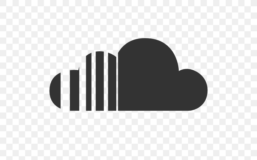 SoundCloud Download Logo, PNG, 512x512px, Soundcloud, Black, Black And White, Brand, Logo Download Free