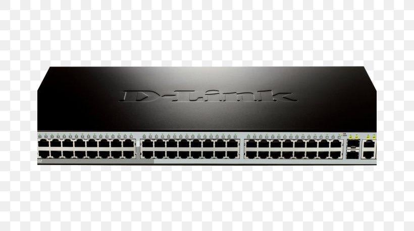 Network Switch Gigabit Ethernet Power Over Ethernet Fast Ethernet D-Link, PNG, 672x459px, 10 Gigabit Ethernet, Network Switch, Computer Port, Dlink, Dlink Des 1210 Download Free