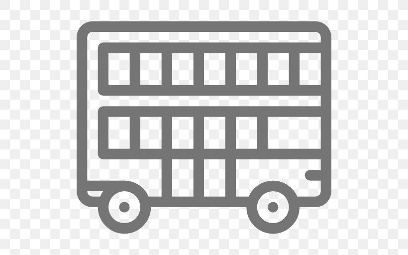 Trolleybus Double-decker Bus Airport Bus Vector Graphics, PNG, 512x512px, Bus, Airport Bus, Area, Black, Brand Download Free