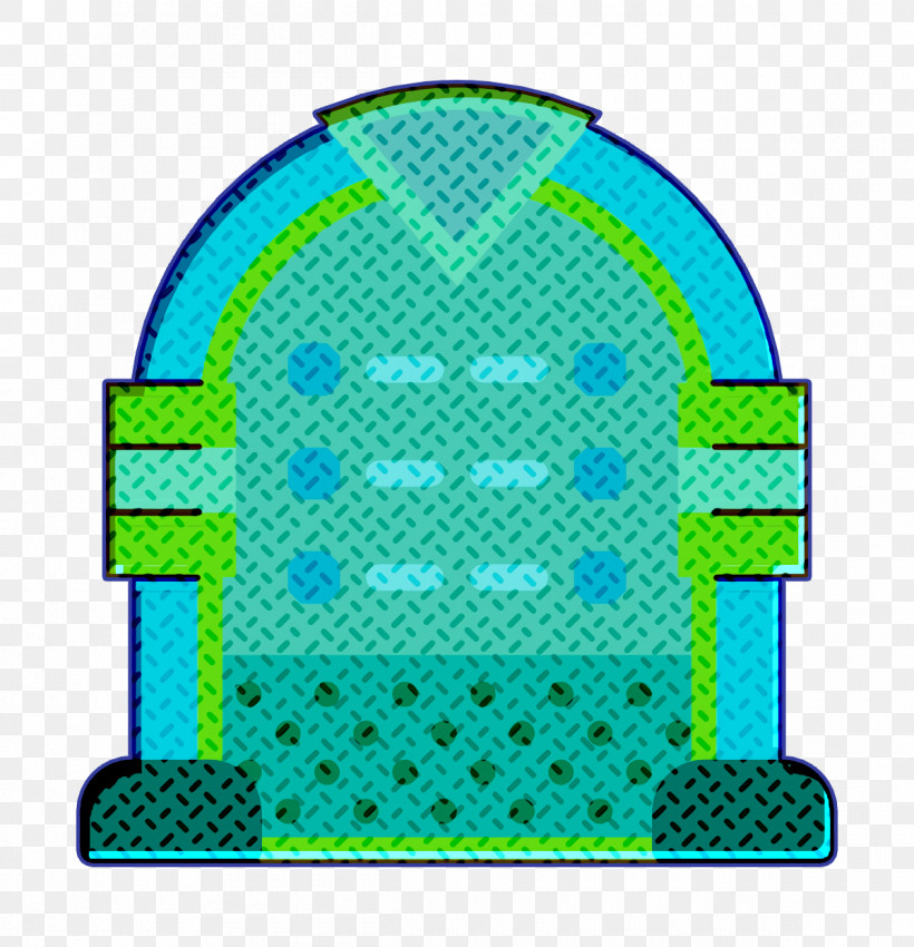 Jukebox Icon Music Elements Icon, PNG, 1200x1244px, Jukebox Icon, Geometry, Green, Headgear, Line Download Free