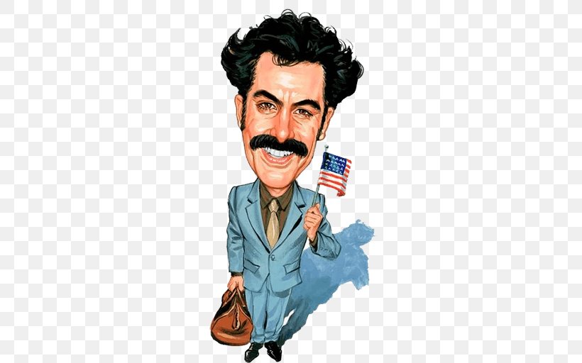 Sacha Baron Cohen Borat Sagdiyev Comedian Film, PNG, 512x512px, Sacha Baron Cohen, Actor, Art, Borat, Borat Sagdiyev Download Free