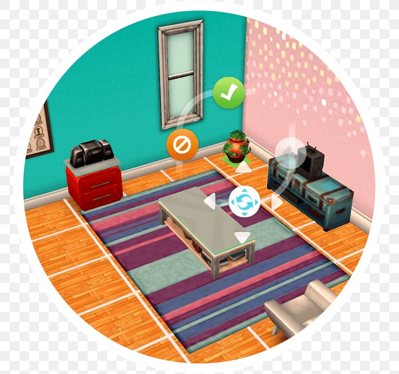 The Sims Mobile The Sims 4 The Sims FreePlay SimTown, PNG, 767x767px, Sims Mobile, Android, Electronic Arts, Floor, Gamer Download Free