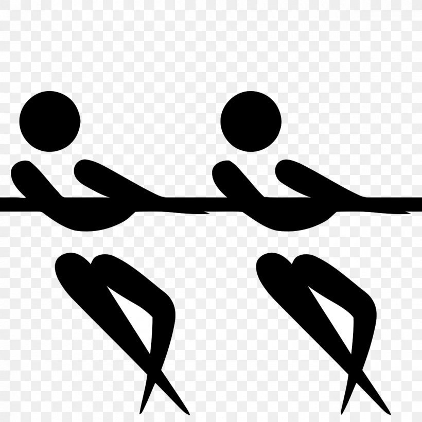 Tug Of War At The Summer Olympics Summer Olympic Games Clip Art, PNG, 1200x1200px, Tug Of War At The Summer Olympics, Artwork, Black, Black And White, Happiness Download Free