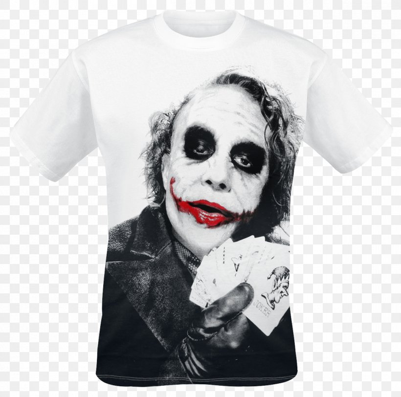 Joker T-shirt Batman Hoodie, PNG, 1200x1189px, Watercolor, Cartoon, Flower, Frame, Heart Download Free