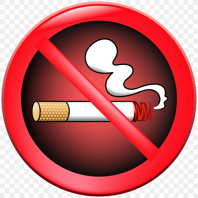 Smoking Ban Sign Clip Art, PNG, 5000x5000px, Smoking Ban, No Symbol