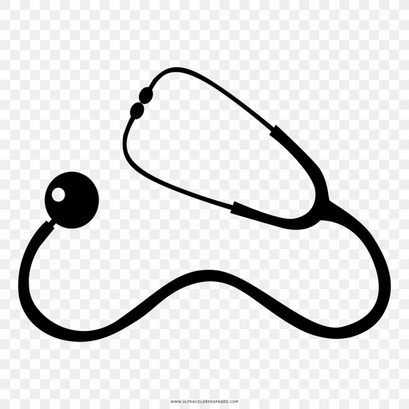 Stethoscope World Health Day Datas Comemorativas Medicine, PNG, 1000x1000px, 7 April, Stethoscope, Area, Black And White, Datas Comemorativas Download Free