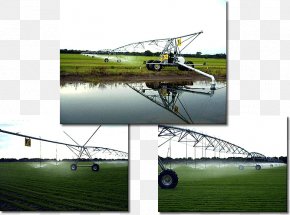 Center Pivot Irrigation - MACCINOX SAC Industrial Processes Helicopter Rotor Machine Airplane PNG