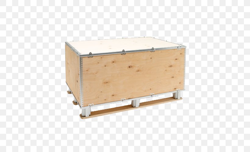 Plywood Paper Pallet Wooden Box, PNG, 500x500px, Plywood, Almacenaje, Box, Eurpallet, Furniture Download Free