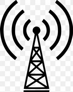 Radio - Radio Wave Telecommunications Tower PNG