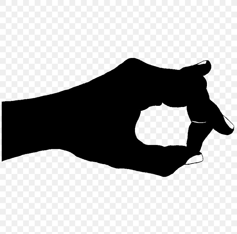 Finger Silhouette Animal Black M Clip Art, PNG, 807x807px, Finger, Animal, Arm, Black, Black And White Download Free