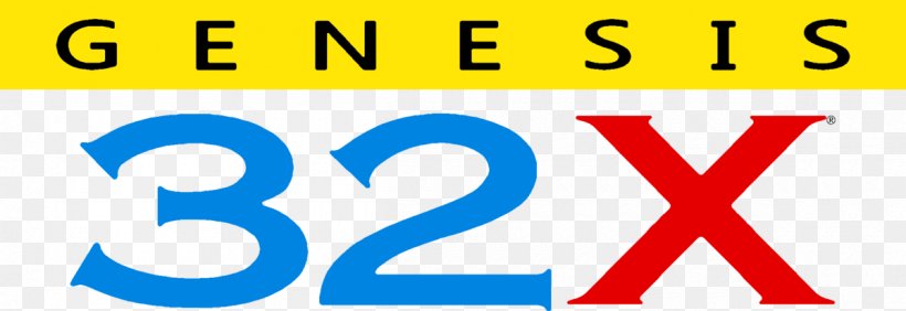 Logo 32X Mega Drive Sega, PNG, 1200x413px, Logo, Area, Brand, Mega Drive, Number Download Free