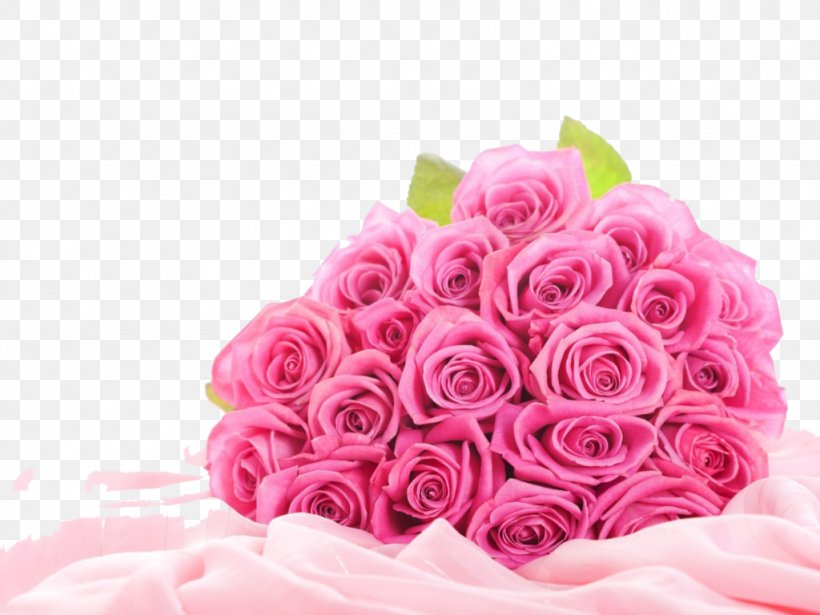 Desktop Wallpaper Rose Pink Flowers, PNG, 1024x768px, Rose, Artificial Flower, Color, Cut Flowers, Display Resolution Download Free