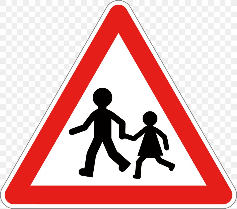 Warning Road Signs In France Traffic Sign School Traffic Code, PNG, 1500x1322px, Traffic Sign, Area, Clip Art, Human Behavior, Logo Download Free