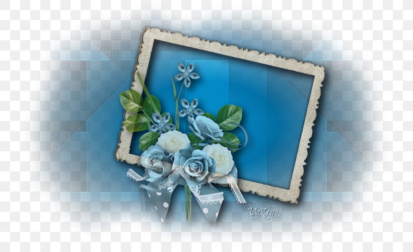 Desktop Wallpaper Picture Frames Flower Computer, PNG, 800x500px, Picture Frames, Blue, Computer, Flower, Picture Frame Download Free