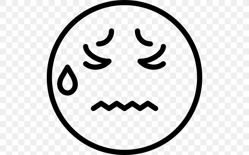 Smiley Emoji Emoticon Icon, PNG, 512x512px, Smiley, Area, Avatar, Black, Black And White Download Free