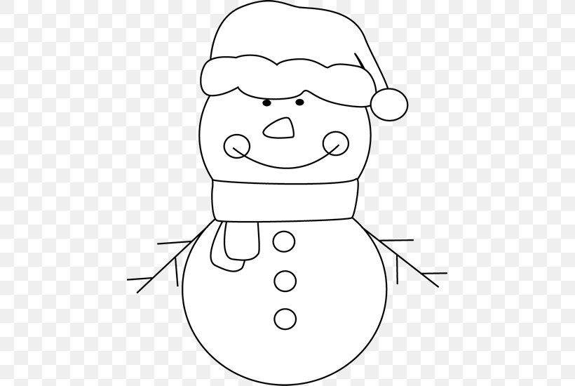 Snowman Black And White Christmas Clip Art, PNG, 457x550px, Watercolor ...