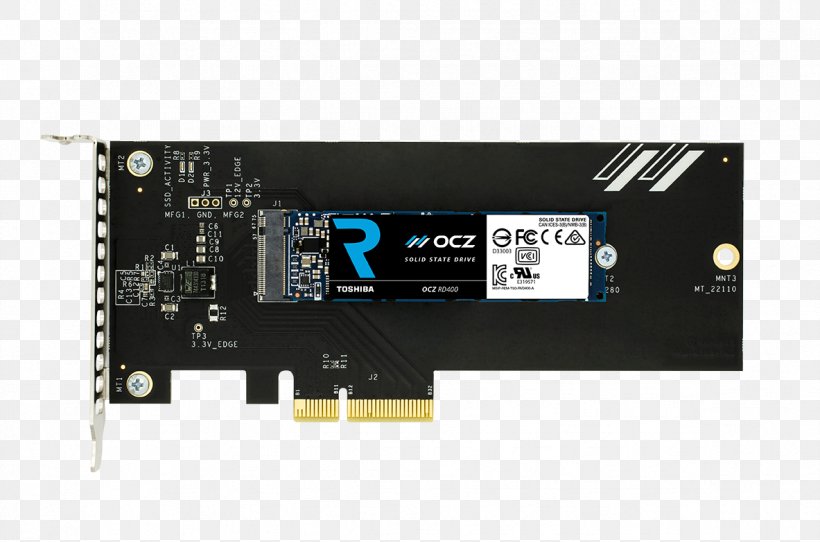 M.2 NVM Express PCI Express Solid-state Drive OCZ, PNG, 1183x783px, Nvm Express, Brand, Computer Component, Conventional Pci, Electronic Component Download Free