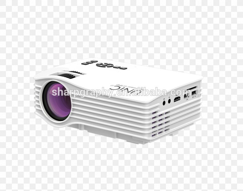 Multimedia Projectors Digital Light Processing LCD Projector 1080p, PNG, 900x708px, Projector, Brookstone Pocket Projector, Digital Light Processing, Display Device, Electronics Accessory Download Free