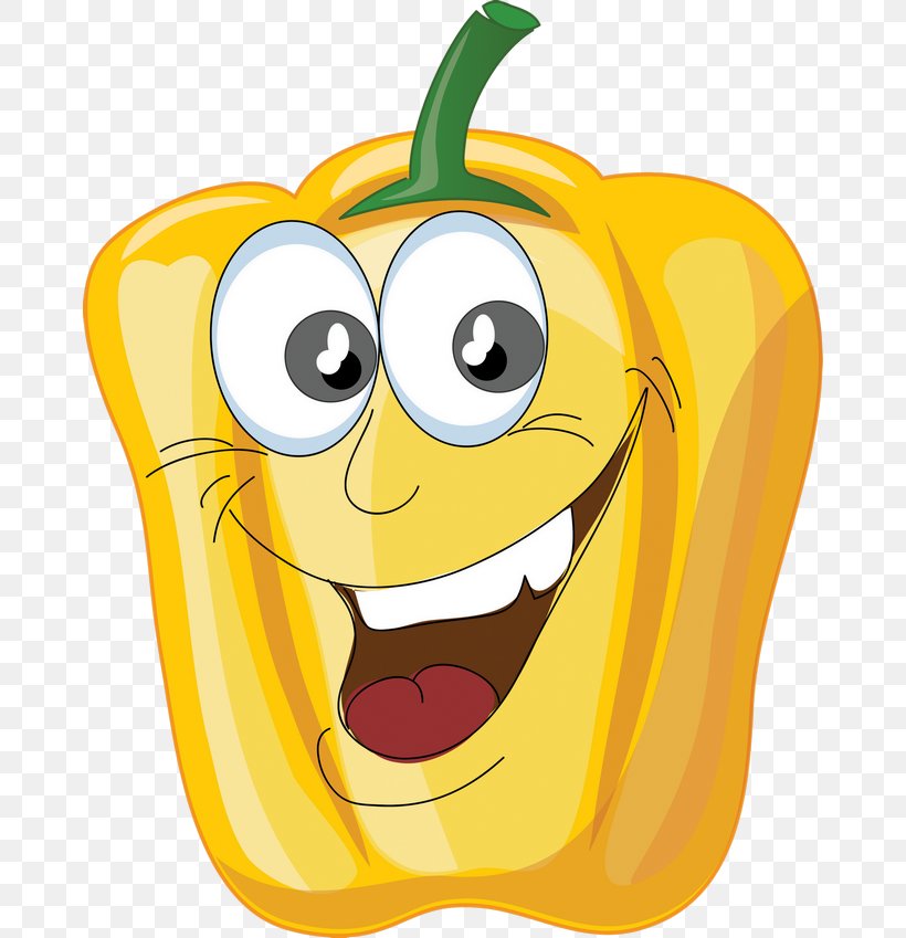 Smiley Fruit Emoticon Clip Art, PNG, 670x849px, Smiley, Art, Auglis, Bell Pepper, Cartoon Download Free