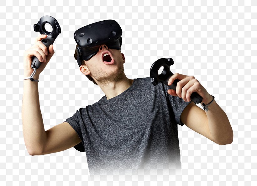 Virtual Reality Headset HTC Vive Oculus Rift PlayStation VR, PNG, 715x595px, Virtual Reality Headset, Audio, Audio Equipment, Eyewear, Game Download Free