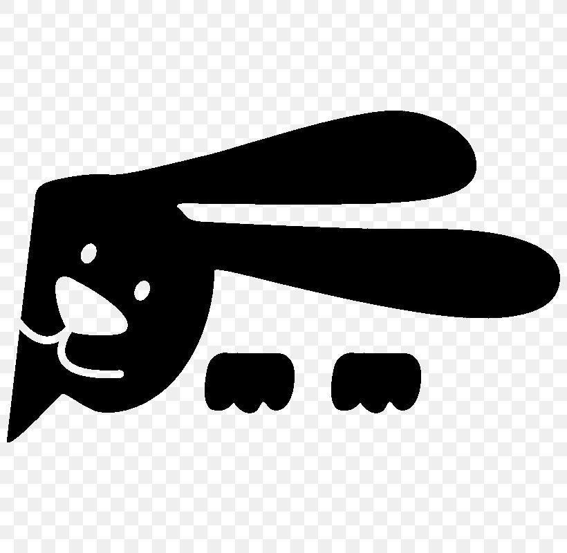 Car Tuning Sticker Vehicle Rabbit, PNG, 800x800px, Car, Black, Black And White, Car Tuning, Decalcomania Download Free