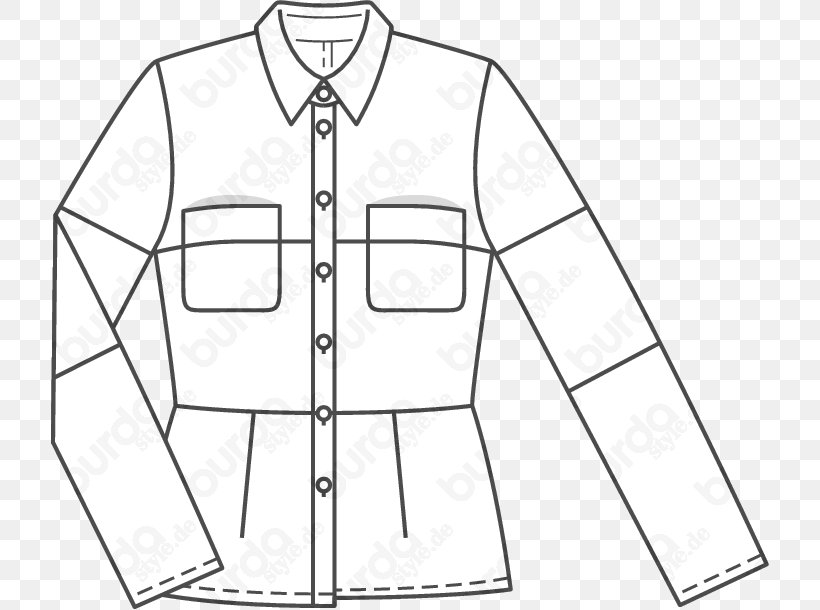 Jacket Sleeve Collar T-shirt Pattern, PNG, 718x610px, Jacket, Black, Black And White, Brand, Button Download Free