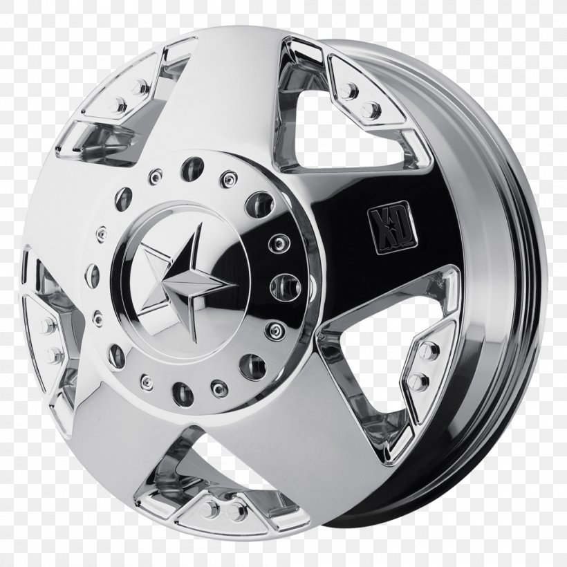 Wheel KMC XD Series Rockstar Google Chrome Chrome Plating Rim, PNG, 1000x1000px, Wheel, Alloy Wheel, Auto Part, Automotive Tire, Automotive Wheel System Download Free