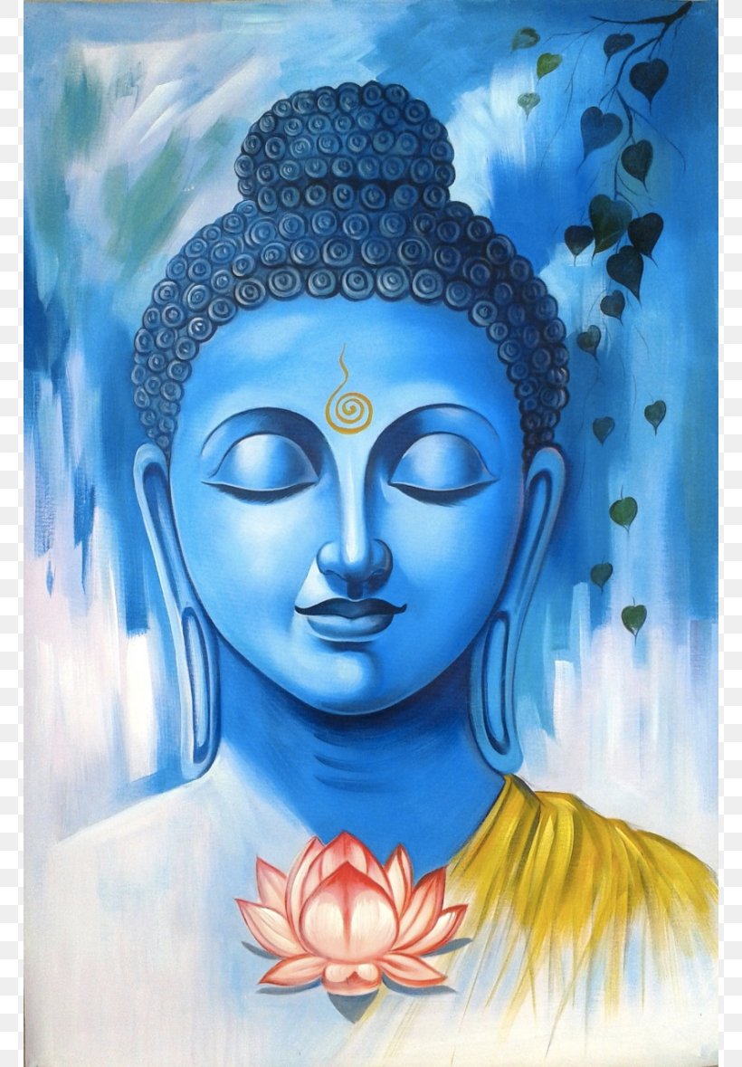 Bodhi Tree Gautama Buddha Painting Buddhism Art, PNG, 768x1179px, Watercolor, Cartoon, Flower, Frame, Heart Download Free