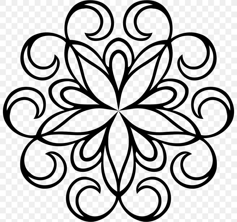 Drawing Visual Arts Clip Art, PNG, 800x770px, Drawing, Art, Black And White, Flora, Floral Design Download Free