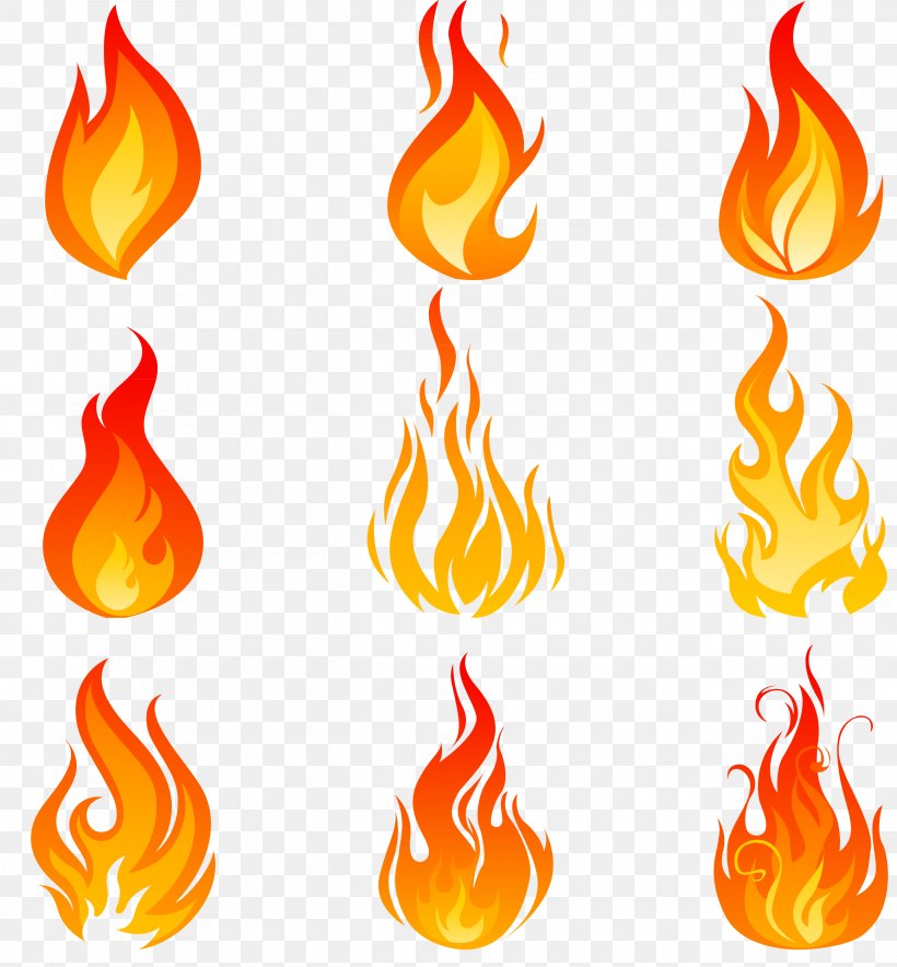 Flame Euclidean Vector Icon, PNG, 2600x2803px, Flame, Art, Combustion, Element, Fire Download Free