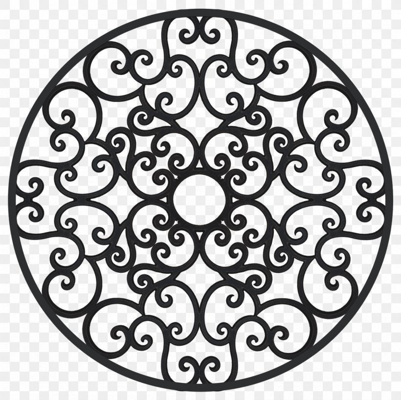 Medallion Iron Ceiling Circle, PNG, 1280x1278px, Medallion, Area, Black And White, Bronze, Ceiling Download Free