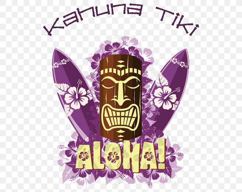 Tiki Surfing Hawaiian, PNG, 538x649px, Tiki, Aloha, Brand, Hawaiian, Logo Download Free