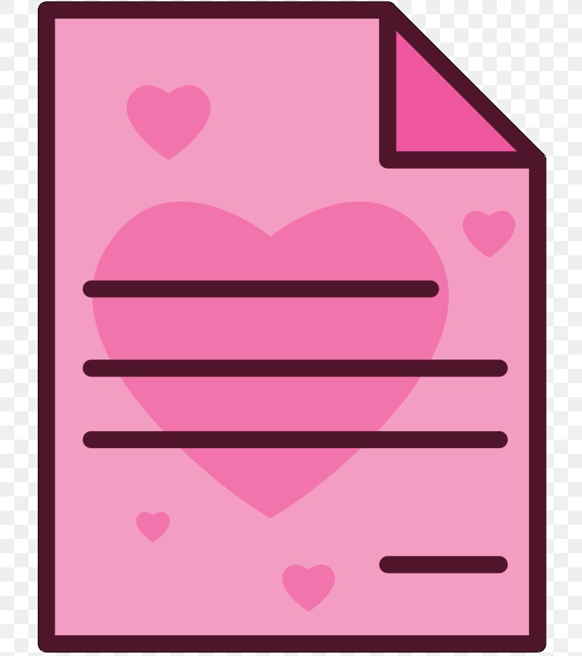 Clip Art Heart Pattern Line Pink M, PNG, 732x925px, Heart, M095, Magenta, Material Property, Pink Download Free