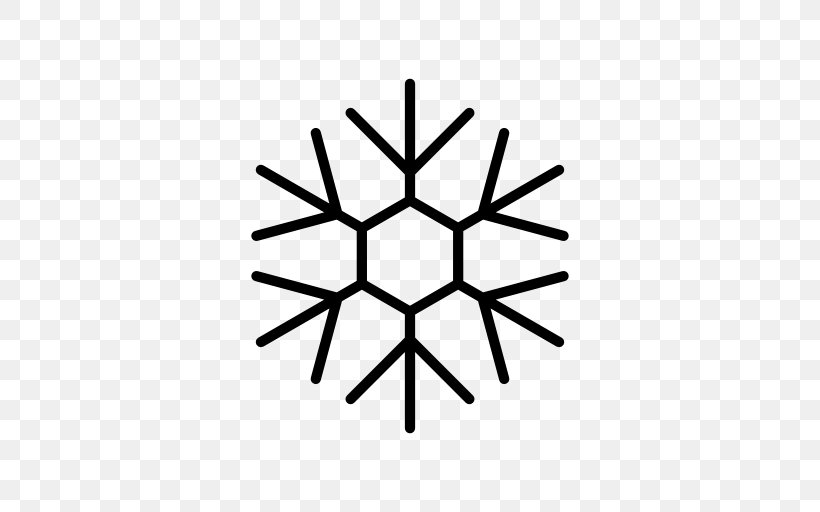 Tree Symbol Symmetry, PNG, 512x512px, Freezers, Black And White, Snow, Snowflake, Symbol Download Free