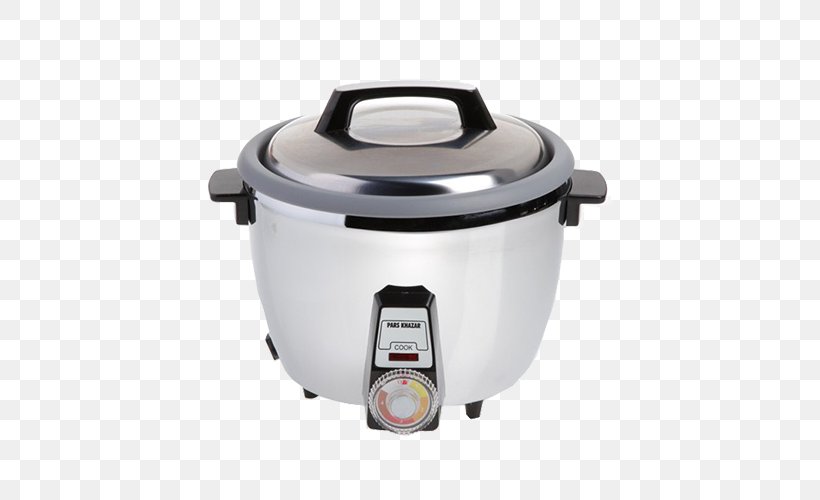 Rice Cookers Pars Khazar Industrial Company Slow Cookers Home Appliance Stock Pots, PNG, 500x500px, Rice Cookers, Cooker, Cooking, Cookware Accessory, Food Steamers Download Free