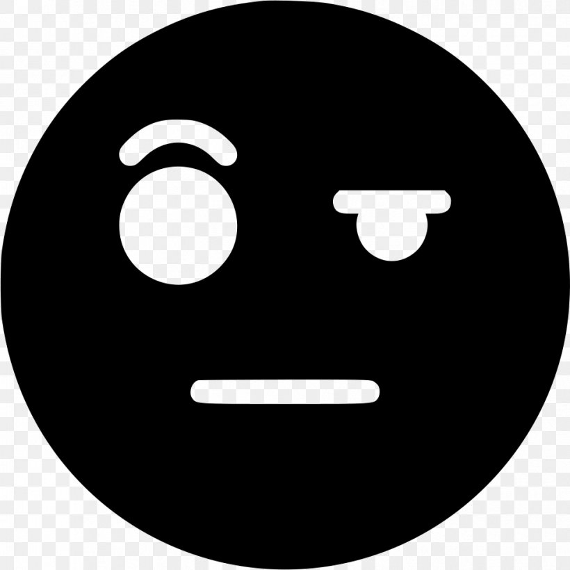 Smiley Emoticon Face, PNG, 981x982px, Smiley, Black And White, Emoji, Emoticon, Face Download Free