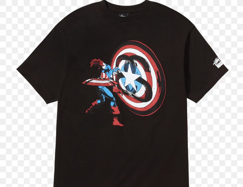 T-shirt Captain America Spider-Man Doctor Doom Marvel Comics, PNG, 800x630px, Tshirt, Active Shirt, Brand, Captain America, Comic Book Download Free