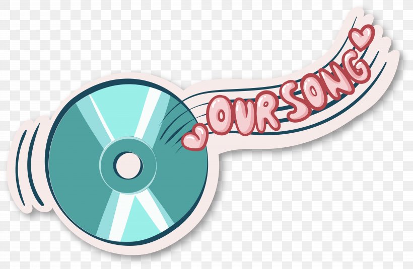 Compact Disc Clip Art, PNG, 6805x4446px, Compact Disc, Brand, Cartoon, Falling In Love, Label Download Free