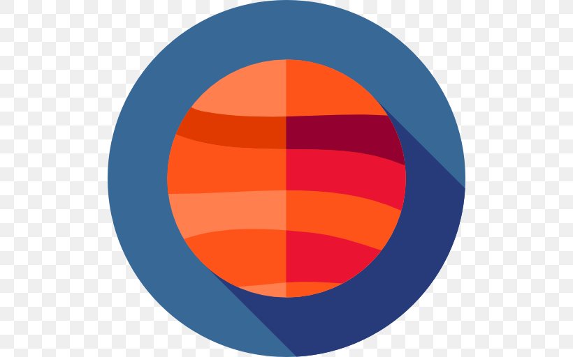 Flat Planet, PNG, 512x512px, Jupiter, Jupyter, Mercury, Orange, Planet Download Free