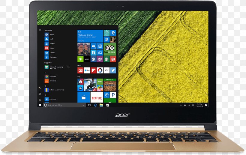 Laptop Acer Swift 7 Notebook With Intel I7-7Y75, 8GB 512GB SSD Acer Swift 7 NX.GK6EK.003 13.30 Intel Core I5, PNG, 1216x768px, Laptop, Acer, Acer Swift, Acer Swift 7 Nxgk6ek003 1330, Computer Download Free