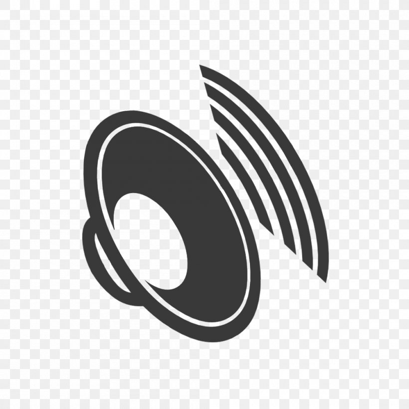 Loudspeaker Clip Art Computer Speakers Sound Subwoofer, PNG, 1000x1000px, Loudspeaker, Altec Lansing, Audio, Black And White, Brand Download Free