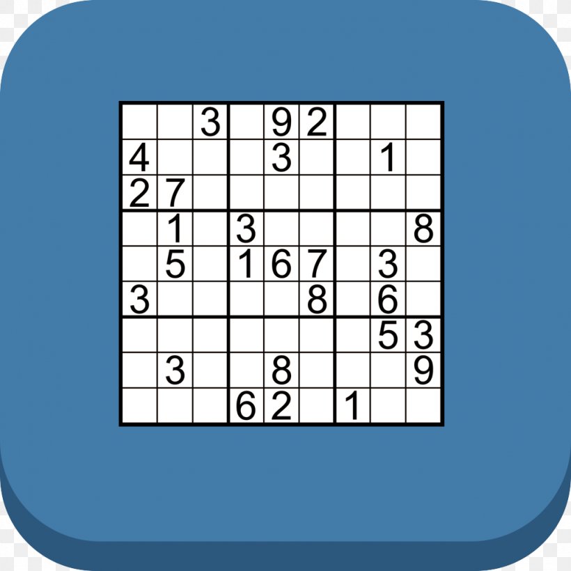 200 Difficult Sudoku Puzzles 1001 Hard Sudoku Puzzles Game, PNG, 1024x1024px, Sudoku, Area, Com, Diagram, Game Download Free