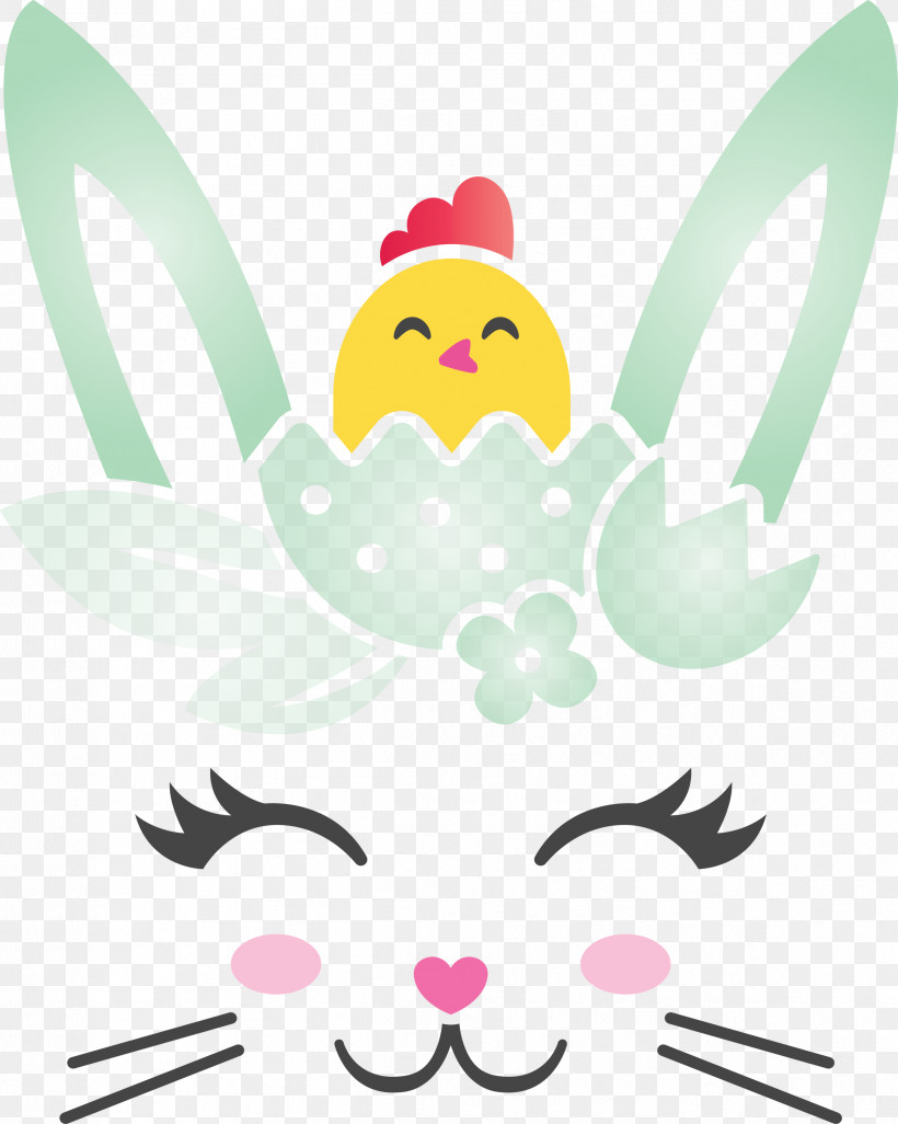 Easter Bunny Easter Day Cute Rabbit, PNG, 2396x3000px, Easter Bunny, Cartoon, Cute Rabbit, Easter Day Download Free