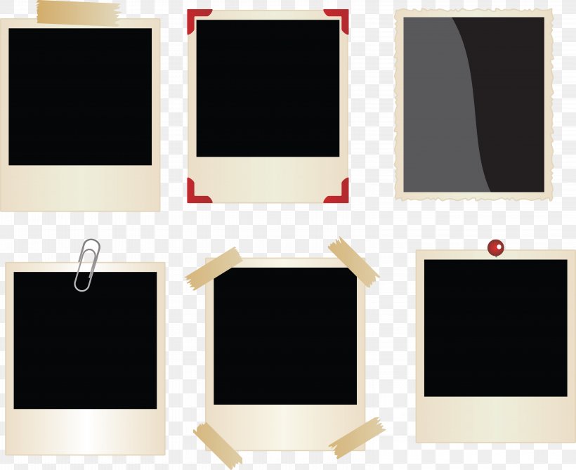 Picture Frames Polaroid Corporation Clip Art, PNG, 6269x5121px, Picture Frames, Digital Image, Digital Photo Frame, Drawing, Image Sharing Download Free