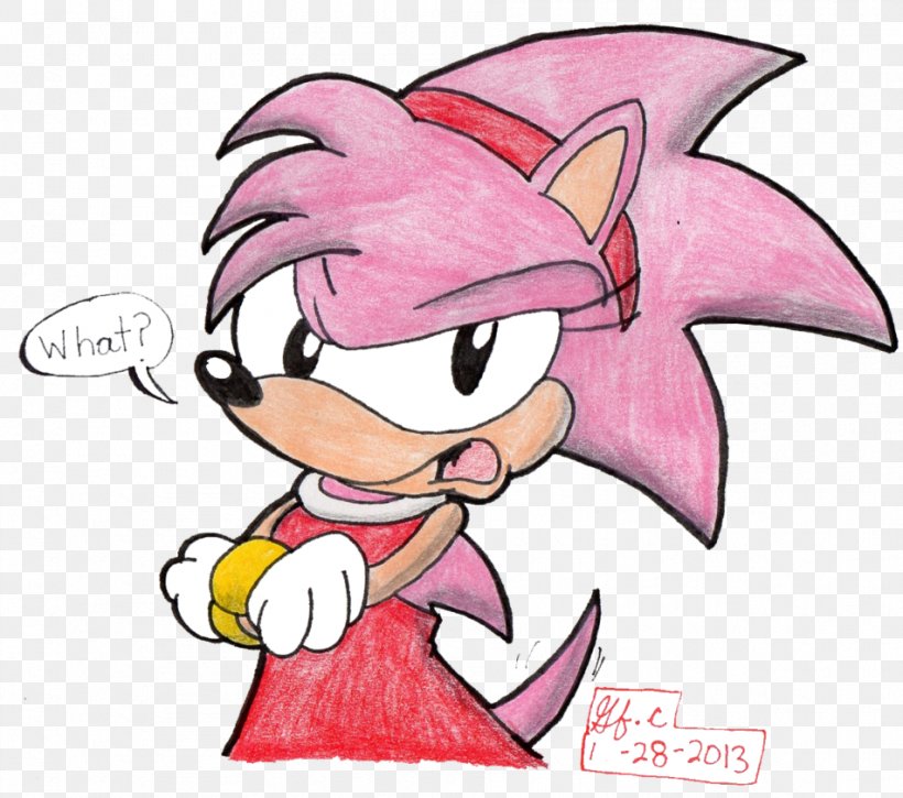 Sonic The Hedgehog Shadow The Hedgehog Amy Rose Clip Art, PNG, 951x841px, Watercolor, Cartoon, Flower, Frame, Heart Download Free
